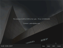 Tablet Screenshot of lafa.com